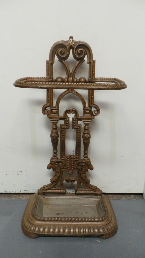 French Cast Iron Umbrella Stand