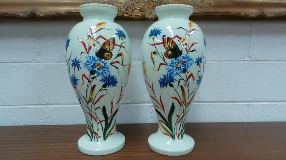 Pair of Late Victorian Vases | Antique & Vintage | Moonee Ponds Antiques | Australia Wide Delivery