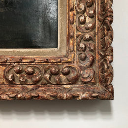 French Antique Floral Painting