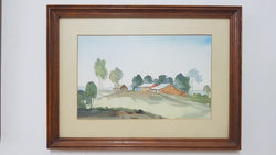 Australian School Watercolour | Antique & Vintage | Moonee Ponds Antiques | Australia Wide Delivery