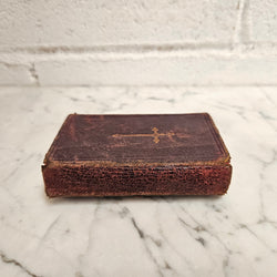 Antique Key of Heaven Leather Bound Small Prayer Book | Antique & Vintage | Moonee Ponds Antiques | Australia Wide Delivery