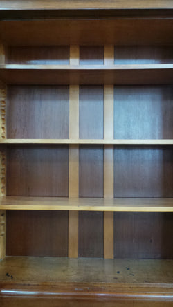 Edwardian Walnut Stained Bookcase | Antique & Vintage | Moonee Ponds Antiques | Australia Wide Delivery