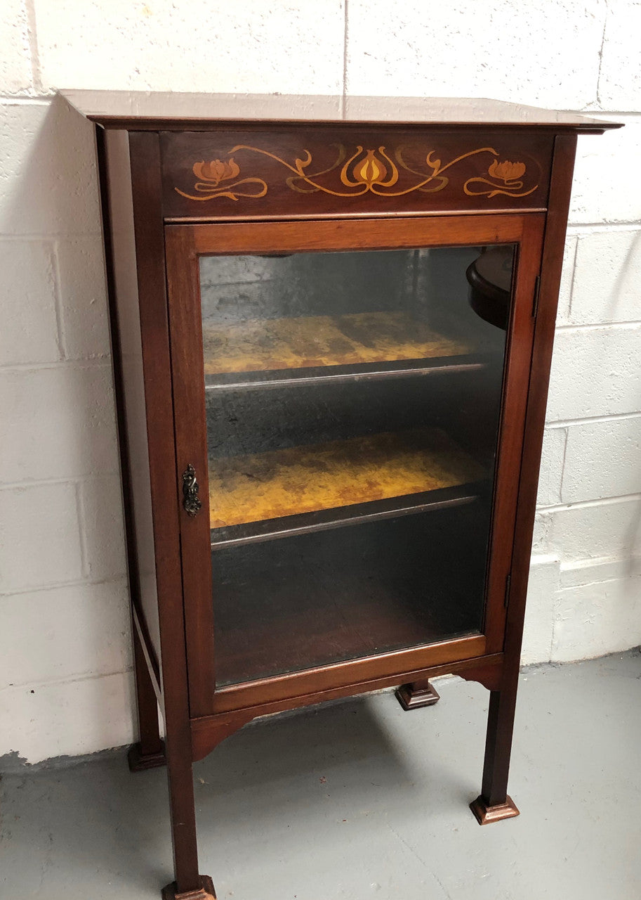 Art Nouveau Music Cabinet