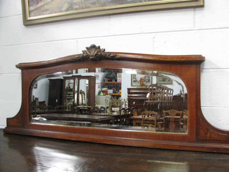 French Over Mantle Mirror