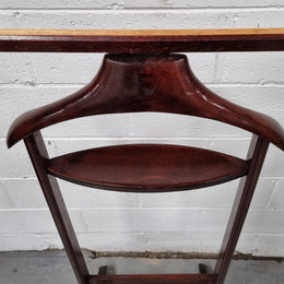 Italian Mens Wooden Valet Stand “Fratelli Reguitti”