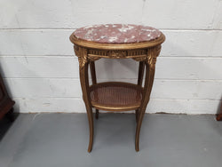 An Exceptional & Rare 18th Century Louis XVI Oval Side Table | Antique & Vintage | Moonee Ponds Antiques | Australia Wide Delivery