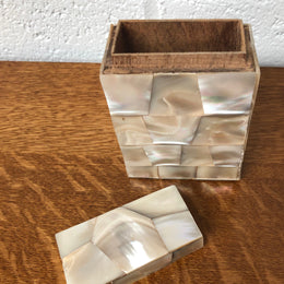 Victorian Mother of Pearl Card Case