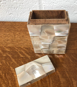 Victorian Mother of Pearl Card Case | Antique & Vintage | Moonee Ponds Antiques | Australia Wide Delivery