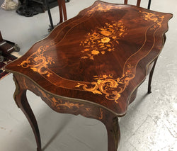 Superbly Marquetry Inlaid 19th Century French Bureau Plat | Antique & Vintage | Moonee Ponds Antiques | Australia Wide Delivery