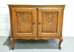 Vintage French Oak Two Door Cabinet | Antique & Vintage | Moonee Ponds Antiques | Australia Wide Delivery