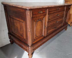 Lovely French Oak Carved Sideboard | Antique & Vintage | Moonee Ponds Antiques | Australia Wide Delivery