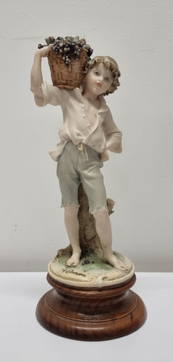 G. Armani Italian Vintage Boy Figurine | Antique & Vintage | Moonee Ponds Antiques | Australia Wide Delivery