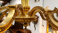 French Napoleon III Gilt Bronze Chandelier | Antique & Vintage | Moonee Ponds Antiques | Australia Wide Delivery