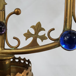 Antique Church Candle Holder