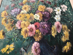 Lovely Vintage French Oil On Canvas | Antique & Vintage | Moonee Ponds Antiques | Australia Wide Delivery