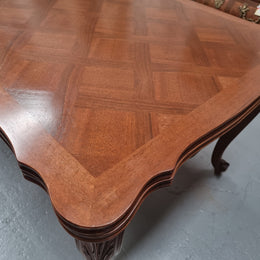 Louis XV Style Parquetry Top Extension Table