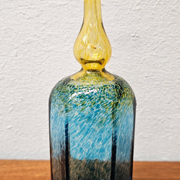 Kosta Boda Vase Model 47834 by Bertil Vallien Antikva Series.  In good condition No Chips or Cracks.