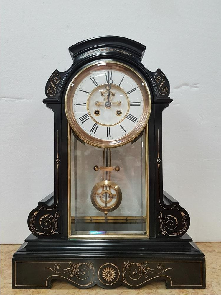 Victorian Mantle Case Clock