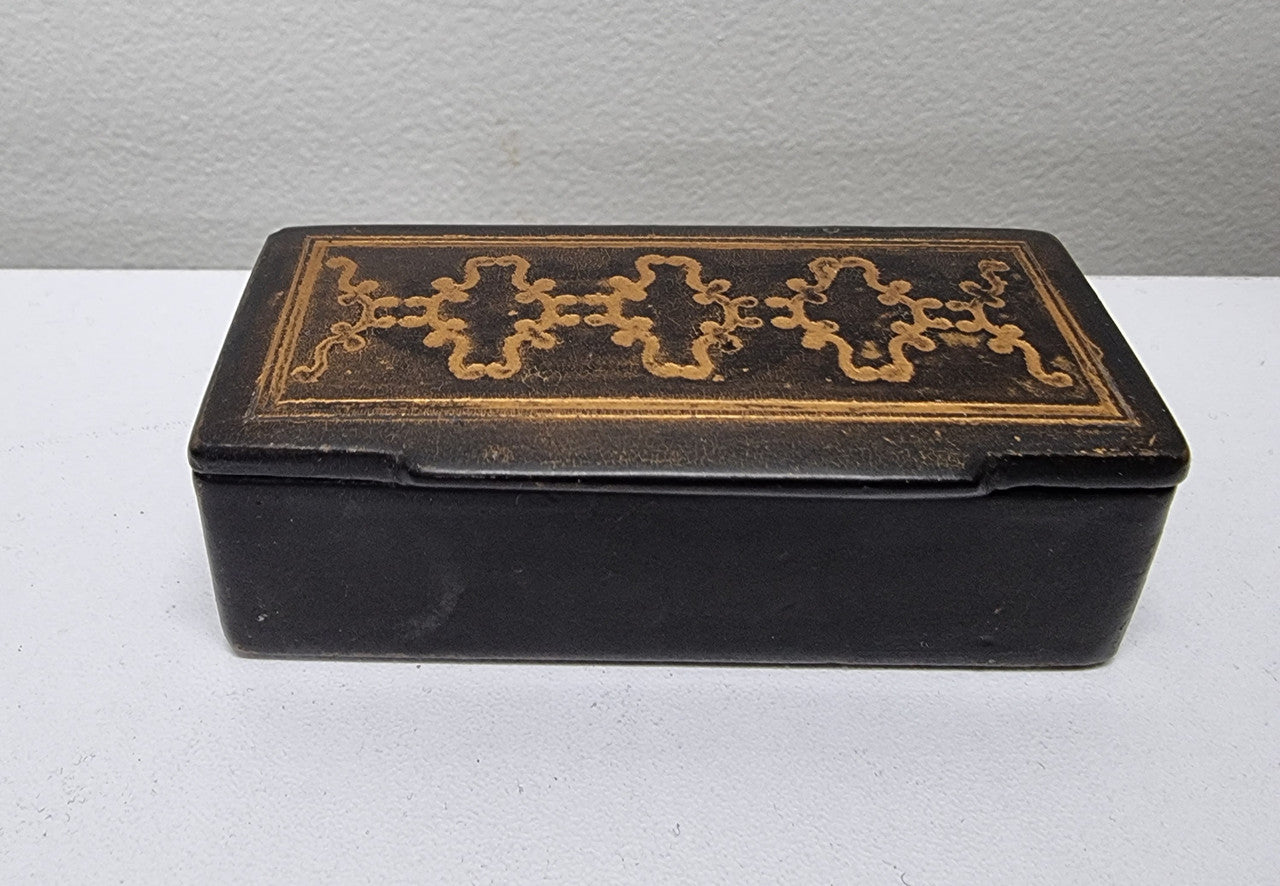 Victorian Papier-mâché Snuff Box | Antique & Vintage | Moonee Ponds Antiques | Australia Wide Delivery
