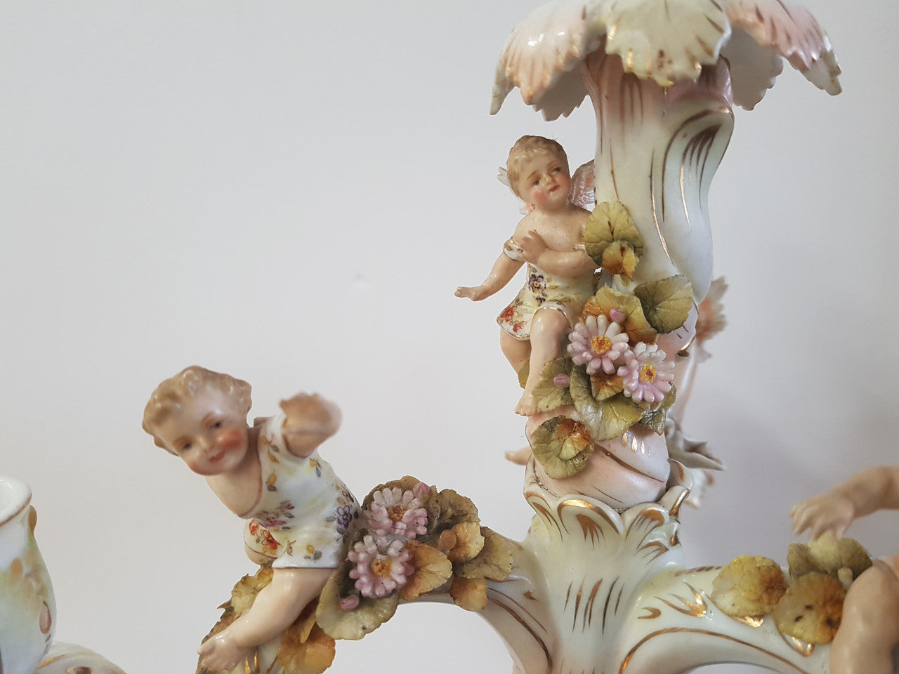 Meissen style Candelabra | Antique & Vintage | Moonee Ponds Antiques | Australia Wide Delivery