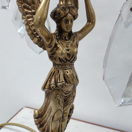 French Antique Girandole Table Lamp