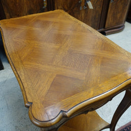 French Oak Auto Trolley