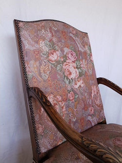 French Walnut Arm Chair | Antique & Vintage | Moonee Ponds Antiques | Australia Wide Delivery