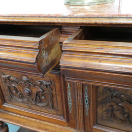 Antique 19th Century French Walnut Buffet