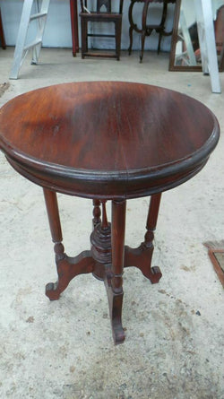 Decorative Small Wooden Occasional Table | Antique & Vintage | Moonee Ponds Antiques | Australia Wide Delivery