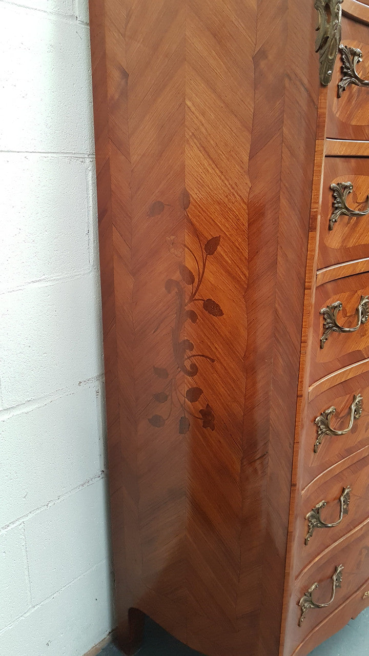 Antique French Louis XV Style Seven Drawer Semainier | Antique & Vintage | Moonee Ponds Antiques | Australia Wide Delivery