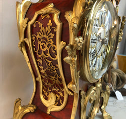 Sensational French Boulle mantle clock | Antique & Vintage | Moonee Ponds Antiques | Australia Wide Delivery