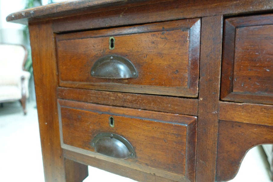 Antique Cedar Desk | Antique & Vintage | Moonee Ponds Antiques | Australia Wide Delivery