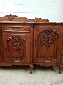 French Louis XV Style Oak Sideboard | Antique & Vintage | Moonee Ponds Antiques | Australia Wide Delivery