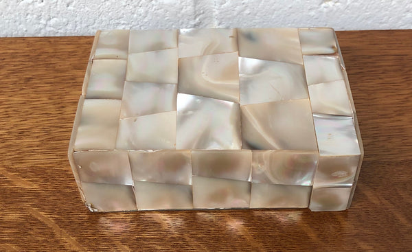 Victorian Mother of Pearl Card Case