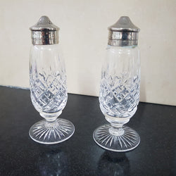 Stuart Crystal Salt & Pepper Shakers | Antique & Vintage | Moonee Ponds Antiques | Australia Wide Delivery