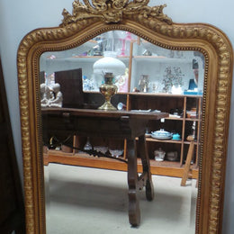 Large French Napoleon III Mirror