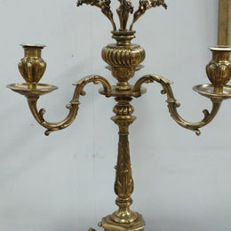 Antique French Gilt Bronze Candelabra