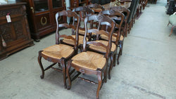 Set Of 12 French Ladder Back Chairs | Antique & Vintage | Moonee Ponds Antiques | Australia Wide Delivery