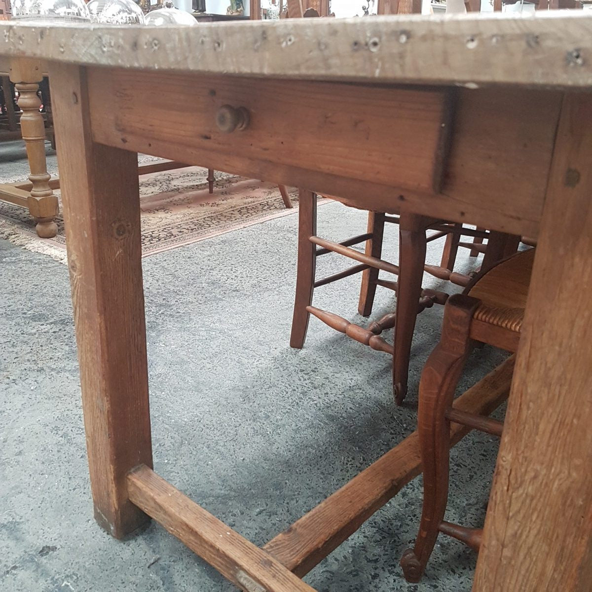 French Furitwood Farmhouse Table | Antique & Vintage | Moonee Ponds Antiques | Australia Wide Delivery