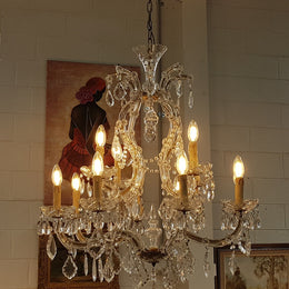 Elegant French Parisian Chandelier
