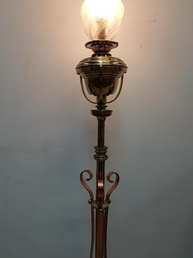Art Nouveau Floor Lamp | Antique & Vintage | Moonee Ponds Antiques | Australia Wide Delivery