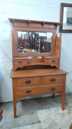 Edwardian Pine Dressing Table | Antique & Vintage | Moonee Ponds Antiques | Australia Wide Delivery