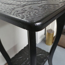 Antique Chinese Carved Side Table