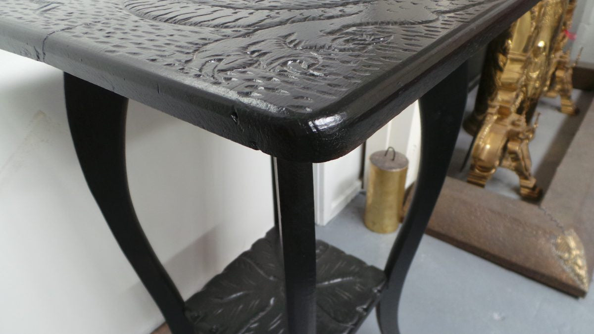 Antique Chinese Carved Side Table | Antique & Vintage | Moonee Ponds Antiques | Australia Wide Delivery