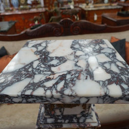 French 19 th Century Marble Pedestal