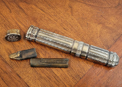 Antique “Risler & Carre Paris” Silver Wax Seal & Holder | Antique & Vintage | Moonee Ponds Antiques | Australia Wide Delivery