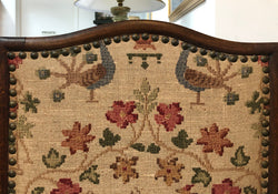 Vintage French Oak 3 Fold Tapestry Covered Privacy Screen | Antique & Vintage | Moonee Ponds Antiques | Australia Wide Delivery