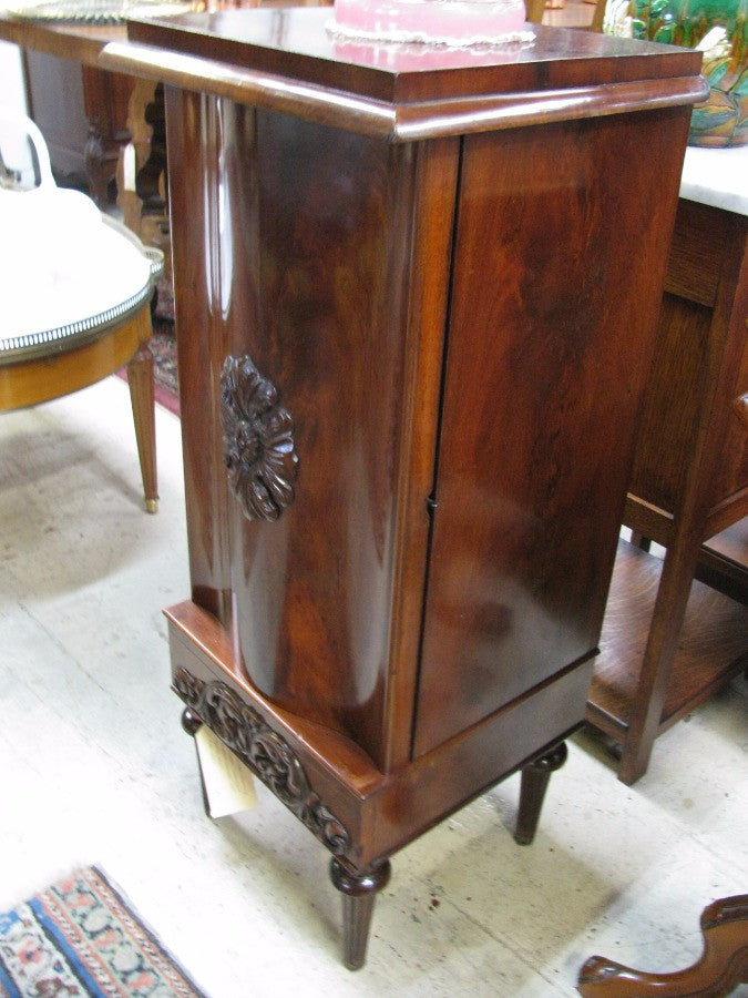 Flame Mahogany Side Cabinet