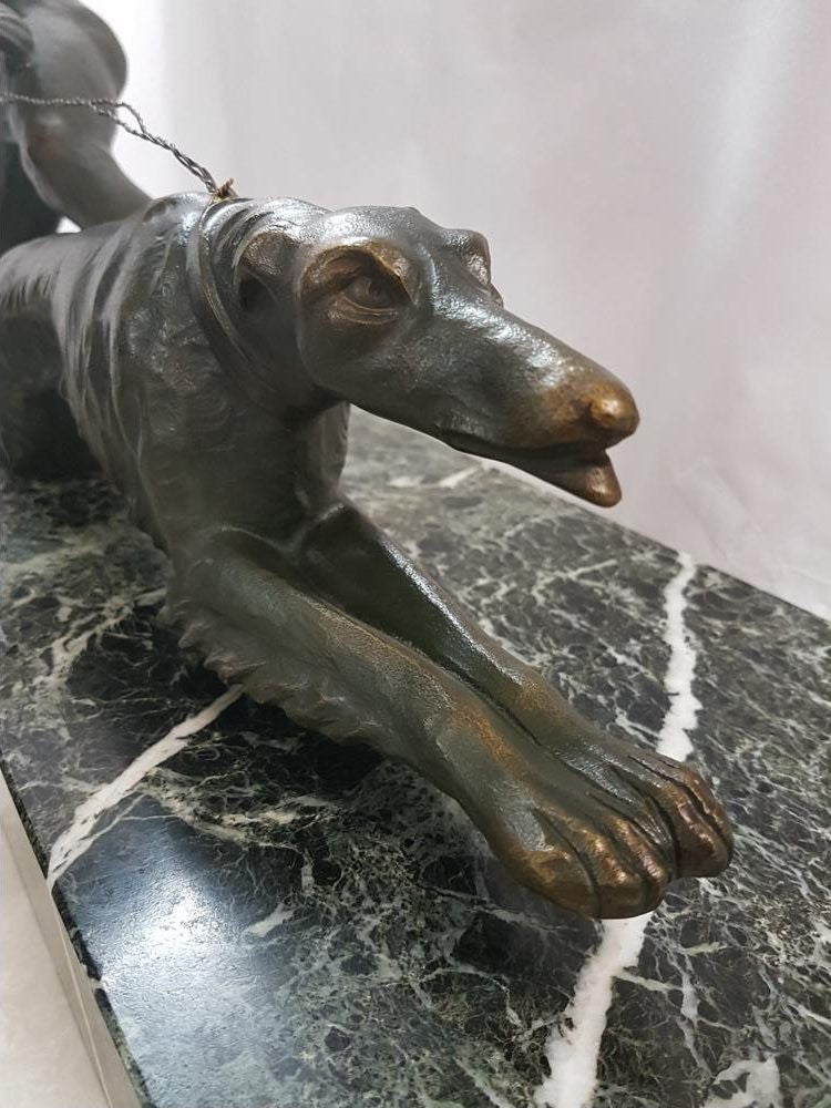 Art Deco Bronze Statue-1