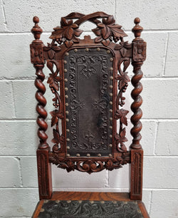 Stunning Set of Six Jacobean Revival Chairs | Antique & Vintage | Moonee Ponds Antiques | Australia Wide Delivery